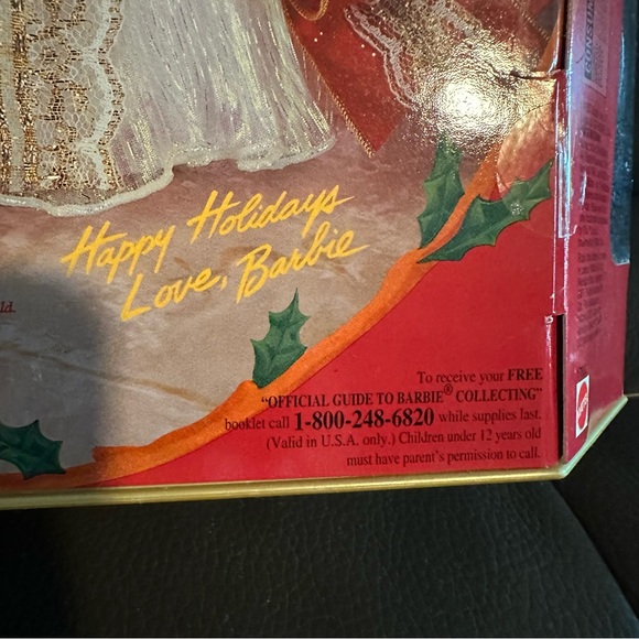 1997 Vintage New In Box Special Edition Happy Holidays Barbie - Picture 15 of 16
